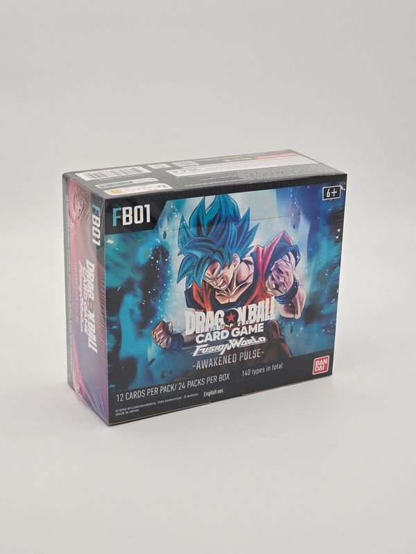 Fusion World FB01 Awakened Pulse Booster Display - Dragon Ball Super Card Game