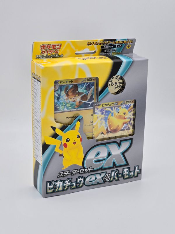 Scarlet & Violet Starter Set ex svC Pikachu ex & Pawmot - Pokemon