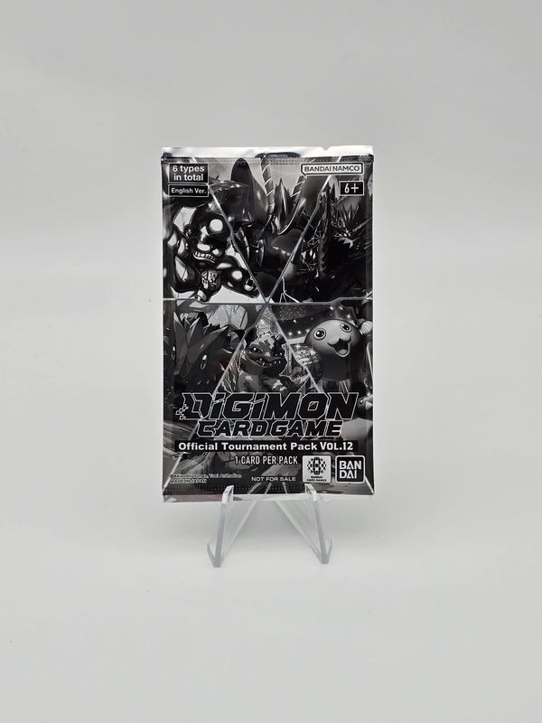 Official Tournament Pack Vol. 12 Booster (Englisch) - Digimon Card Game