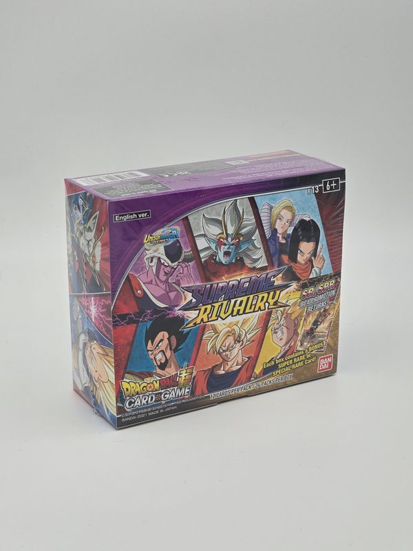 Supreme Rivalry B13 Booster Display - Dragon Ball Super Card Game
