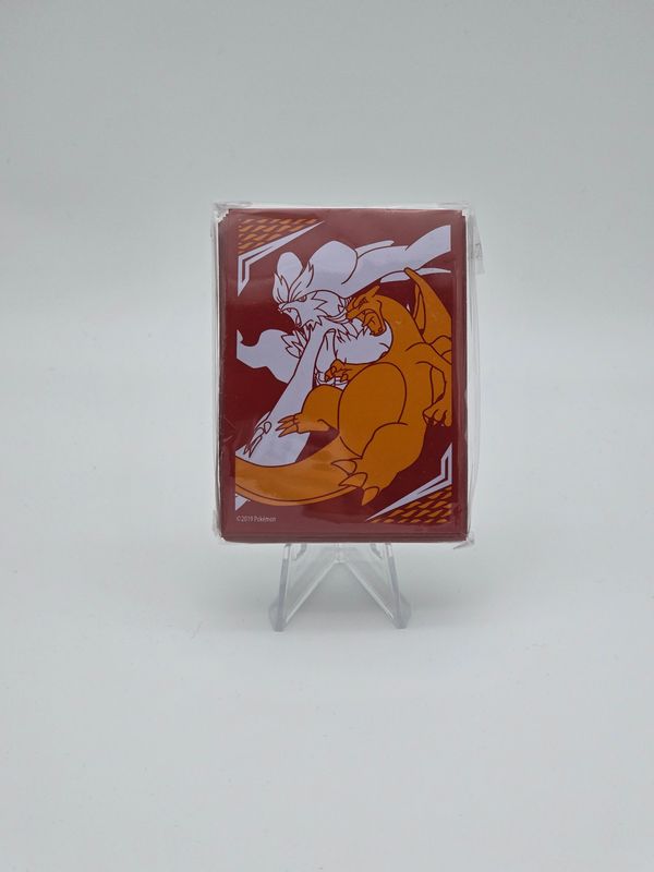Kräfte im Einklang Kartenhüllen Sleeves - Glurak & Reshiram - Pokemon