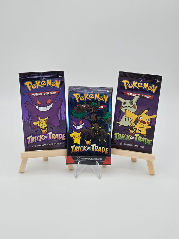 Trick or Trade Booster 3er Bundle 2022 + 2023 + 2024 - Pokemon