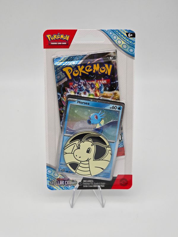 Stellar Crown SV07 Checklane Blister Horsea - Pokemon