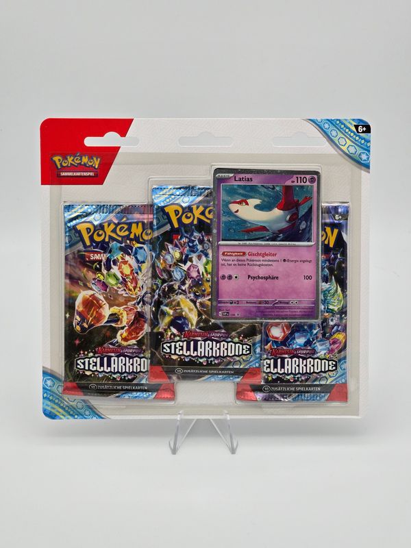 Stellarkrone KP07 3er Pack Blister Latias - Pokemon
