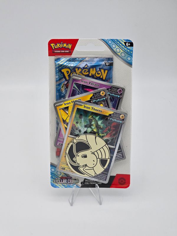 Stellar Crown SV07 Premium Checklane Blister Iron Thorns - Pokemon