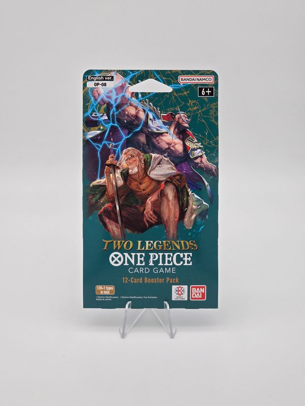 Two Legends OP08 Sleeved Booster - One Piece Card Game