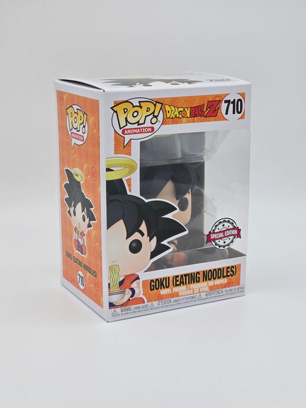 Goku (Eating Noodles) 710 Vinyl Figur Dragon Ball Z (Special Edition) 9cm - Funko POP!