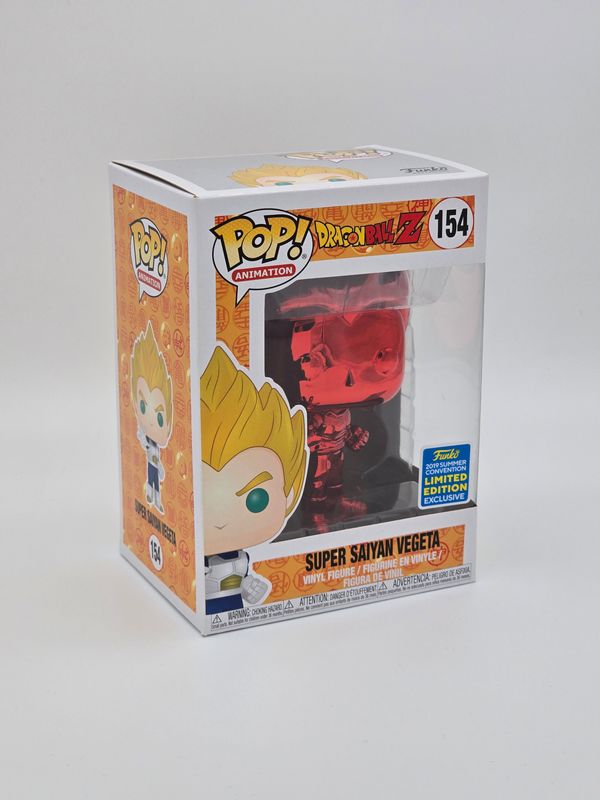 Super Saiyan Vegeta 154 Vinyl Figur Dragon Ball Z (2019 Summer Convention Limited Edition Exclusive) 9cm - Funko POP!