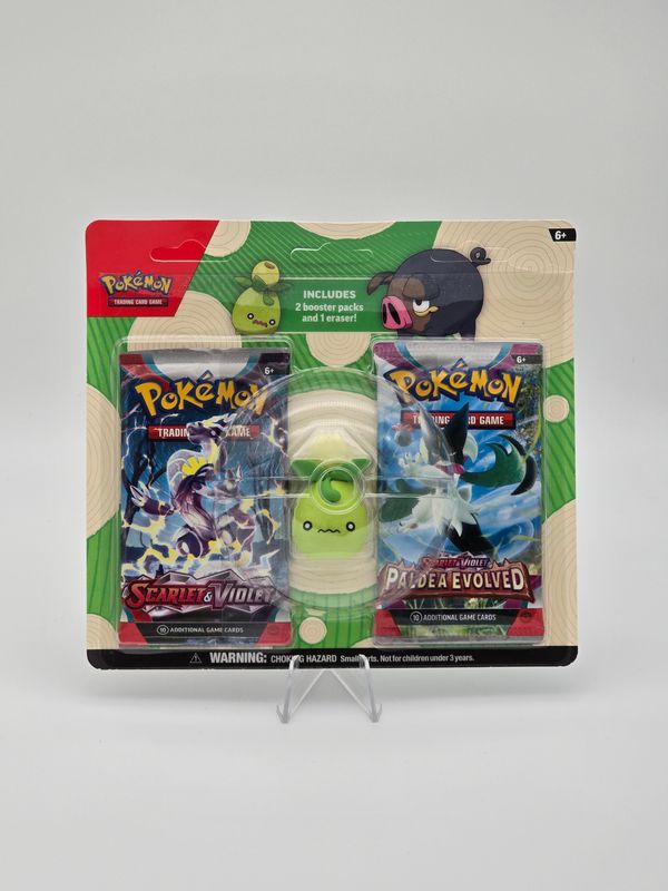Back to School Olini Eraser Blister 2023 - Pokemon