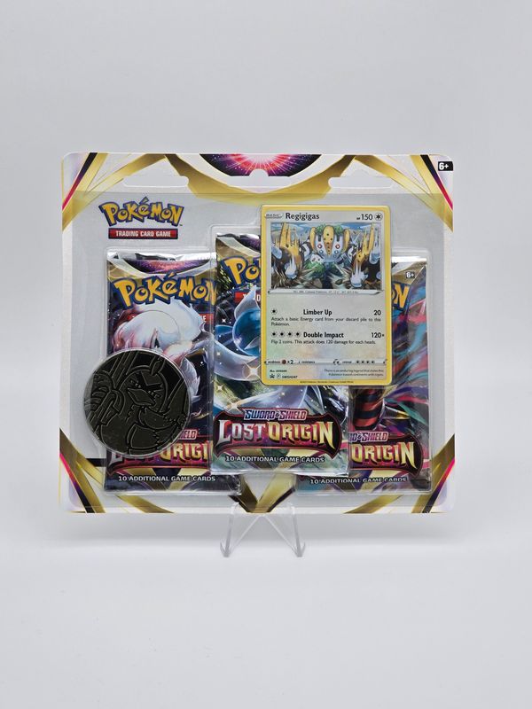 Lost Origin 3-Pack Blister Regigigas - Pokemon