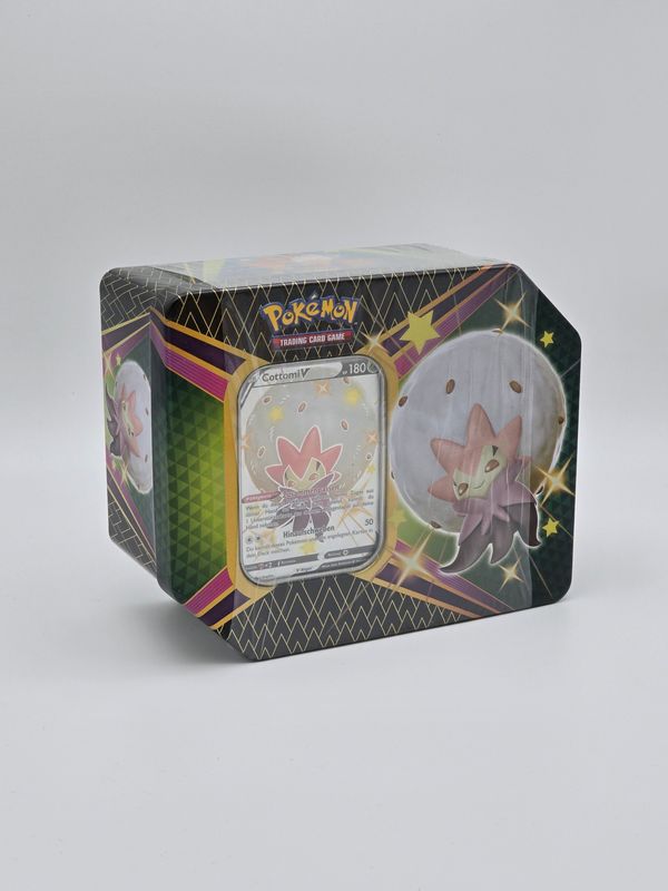 Shining Fates Cottomi V Tin Box - Pokemon