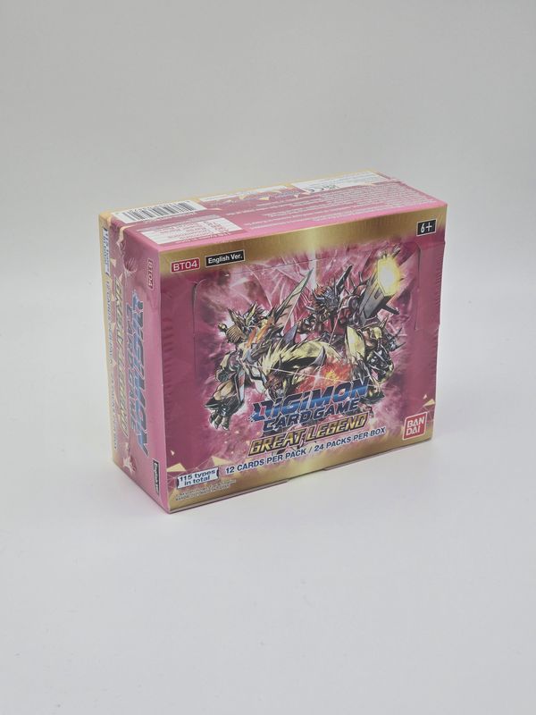 Great Legend BT04 Booster Display - Digimon Card Game