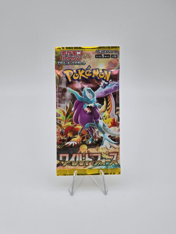 Wild Force SV5K Booster - Pokemon
