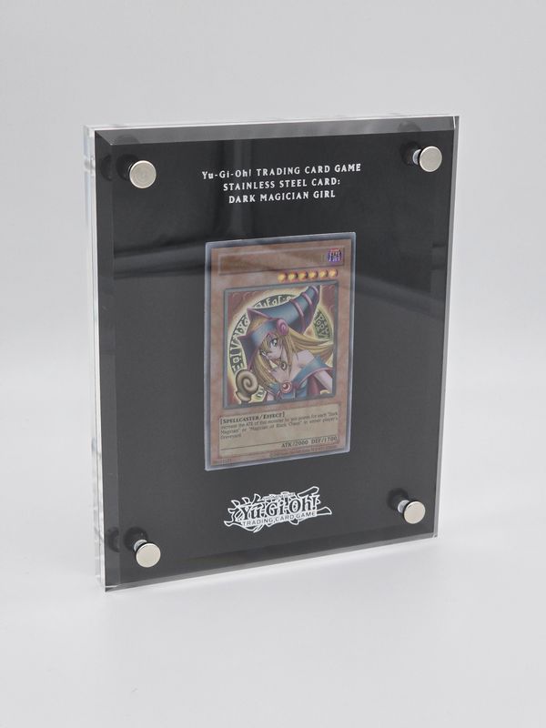 Stainless Steel Card: Dark Magician Girl Exklusiv Limited Edition Nummeriert - Yu-Gi-Oh!