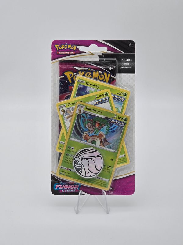 Fusion Strike Premium Checklane Blister Rillaboom - Pokemon