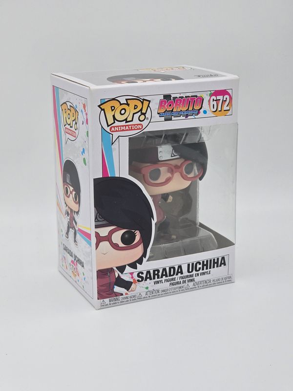 Sarada Uchiha 672 Vinyl Figur Boruto Naruto Next Generations 9cm - Funko POP!