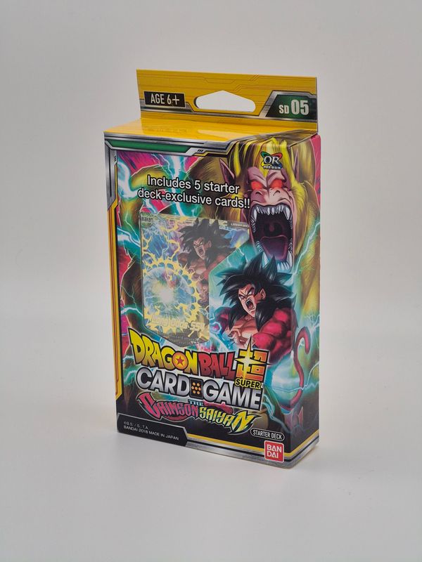 SD05 The Crimson Saiyan Starter Deck - Dragon Ball Super Card Game
