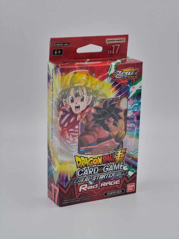 SD17 Red Rage Starter Deck - Dragon Ball Super Card Game Zenkai-Starter Deck
