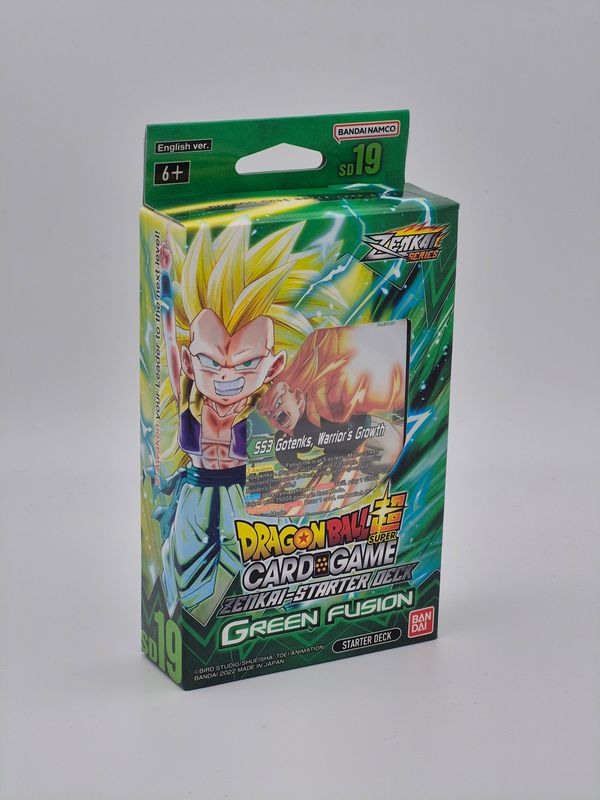 SD19 Green Fusion Starter Deck - Dragon Ball Super Card Game Zenkai-Starter Deck