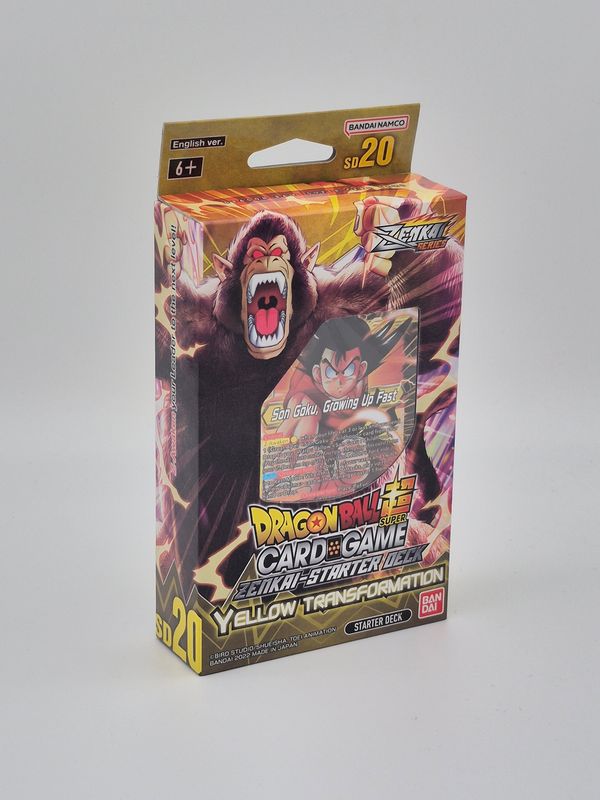 SD20 Yellow Transformation Starter Deck - Dragon Ball Super Card Game Zenkai-Starter Deck