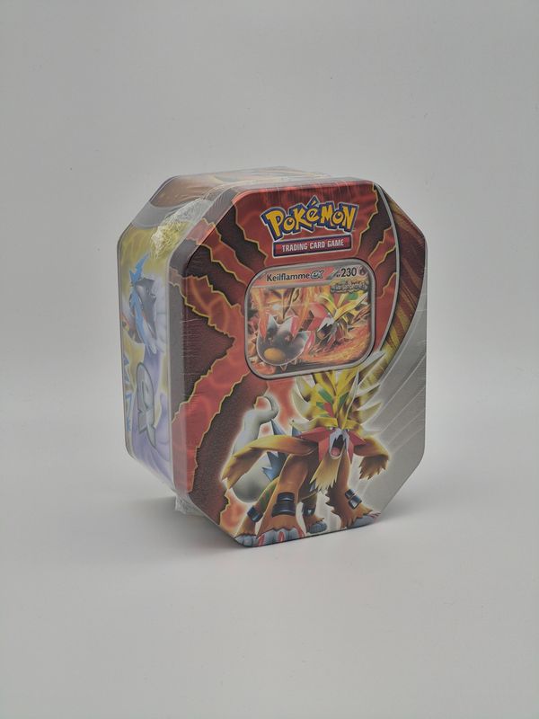 Paradox-Schicksale Herbst 2024 Tin Box Keilflamme ex - Pokemon