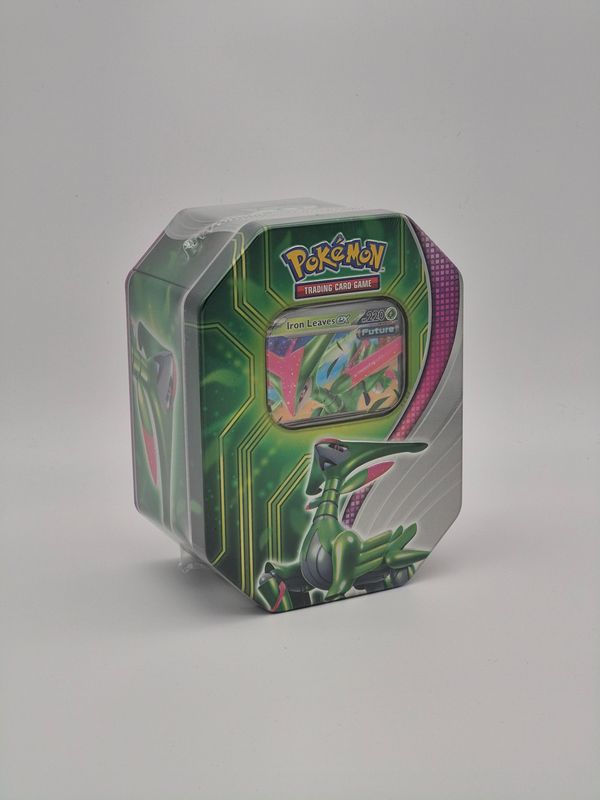 Paradox Clash Tin Box Iron Leaves ex - Pokemon