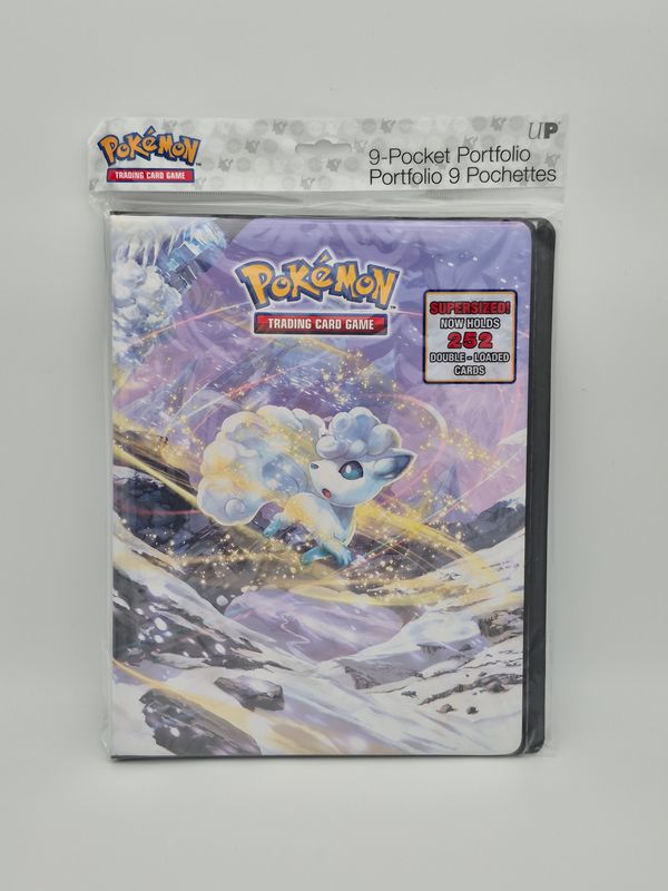 Ultra Pro Silver Tempest 9-Pocket Portfolio Binder  - Pokemon