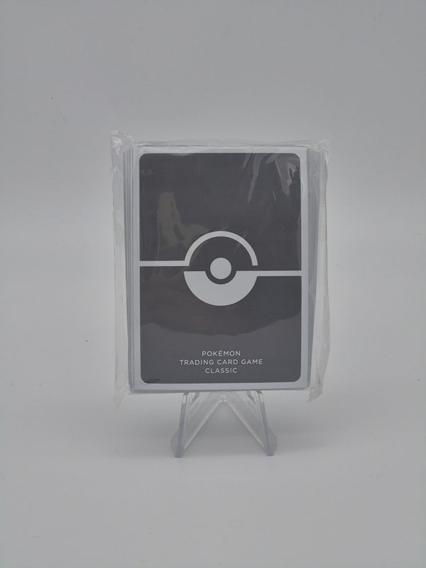 Trading Card Game Classic Kartenhüllen Sleeves - Dark Grey - Pokemon