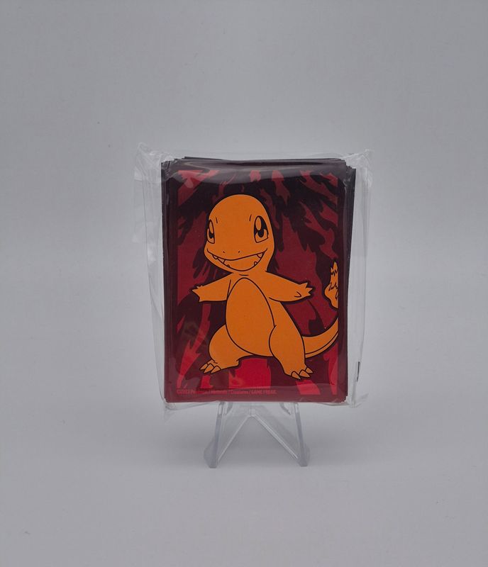 Obsidianflammen Kartenhüllen Sleeves - Glumanda - Pokemon