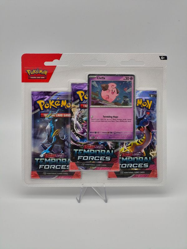 Temporal Forces 3-Pack Blister Cleffa - Pokemon
