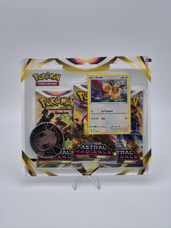 Astral Radiance 3-Pack Blister Eevee - Pokemon