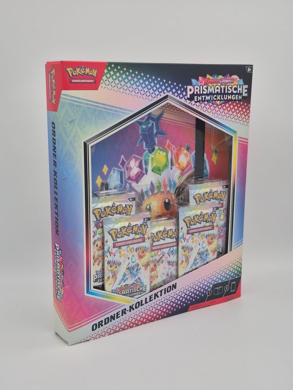 KP8.5 Prismatische Entwicklungen Ordner Kollektion - Pokemon