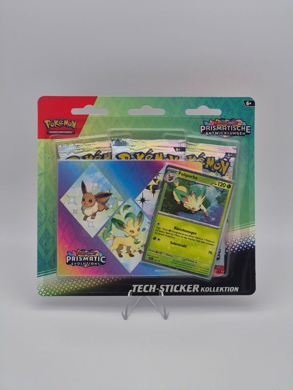 KP8.5 Prismatische Entwicklungen Tech Sticker Kollektion - Folipurba - Pokemon