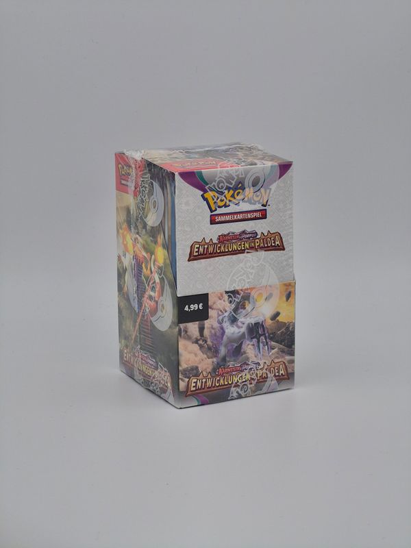 KP02 Entwicklungen in Paldea 18er Booster Display - Pokemon