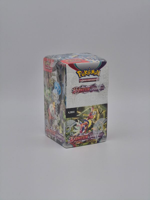 KP01 Karmesin & Purpur 18er Booster Display - Pokemon