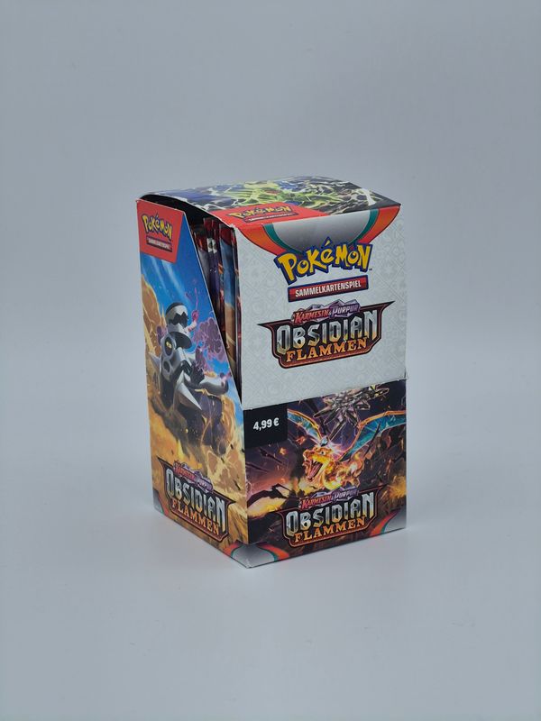 KP03 Obsidian Flammen 18er Booster Display - Pokemon