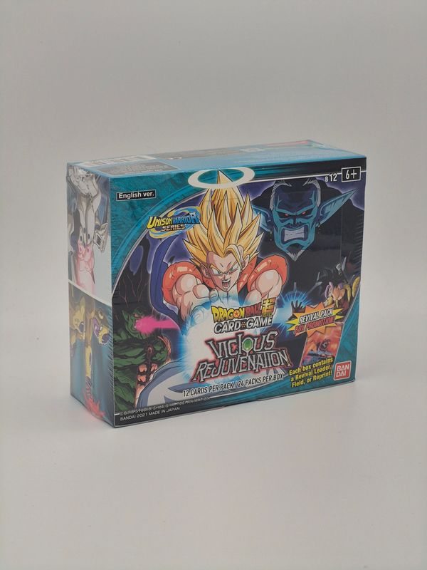 Vicious Rejuvenation B12 Booster Display - Dragon Ball Super Card Game