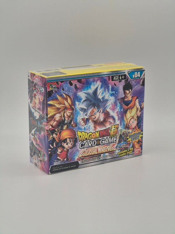 Colossal Warfare B04 Booster Display - Dragon Ball Super Card Game