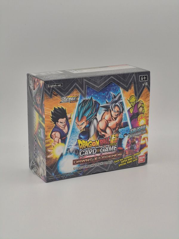 Dawn of the Z-Legends B18 Booster Display - Dragon Ball Super Card Game
