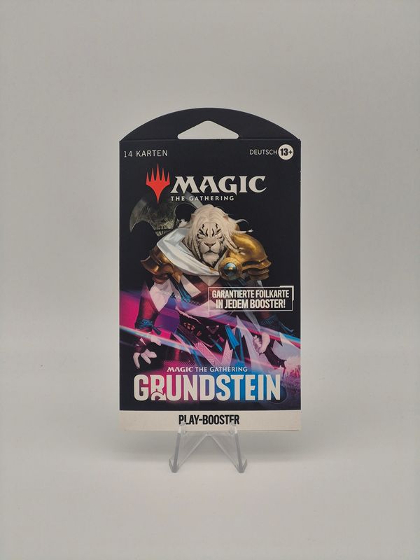 Grundstein Sleeved Play Booster - Magic: The Gathering