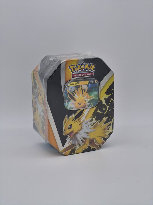 Eevee Evoltion Jolteon V Tin Box - Pokemon