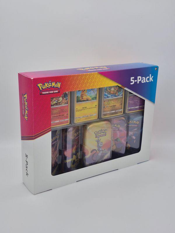 Kanto Power Mini Tin 5-Pack Box - Pokemon