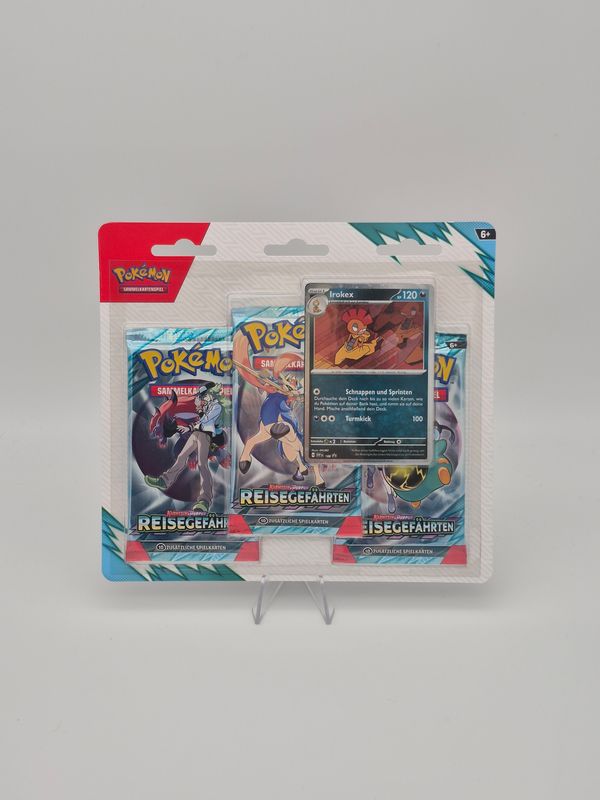 KP09 Reisegefährten 3-Pack Blister Irokeks - Pokemon