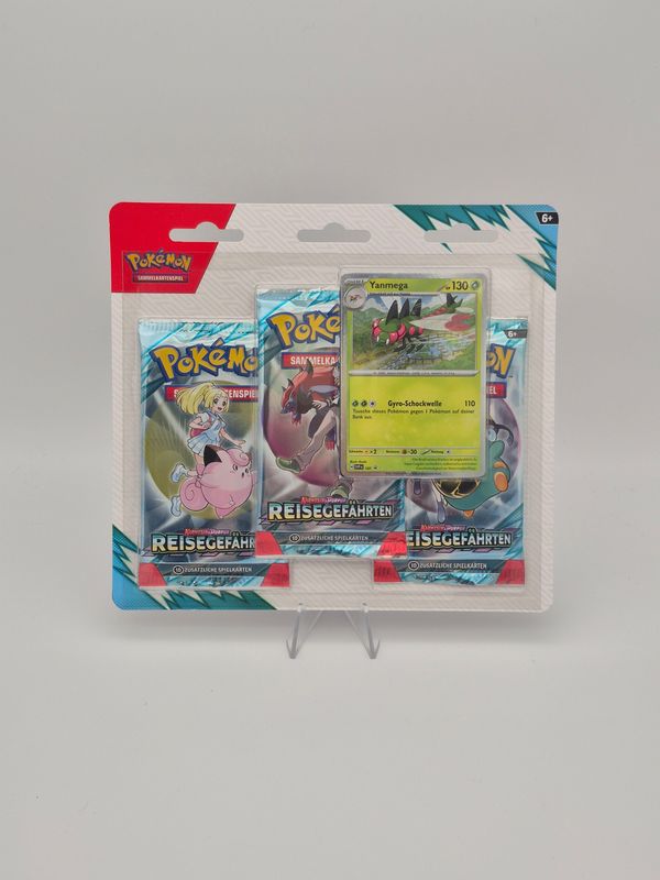 KP09 Reisegefährten 3-Pack Blister Yanmega - Pokemon