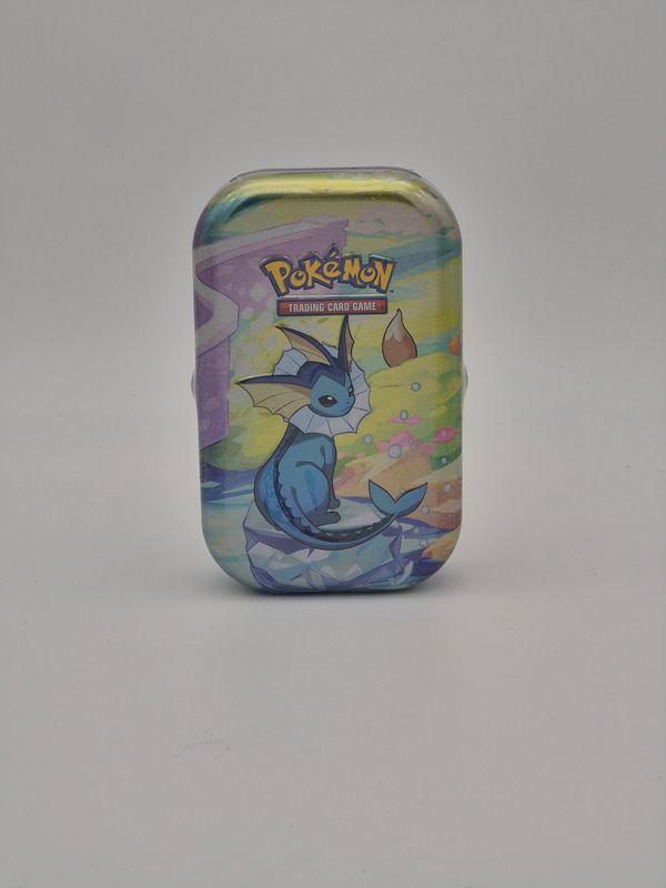 KP8.5 Prismatische Entwicklungen Mini Tin Box - Aquana - Pokemon