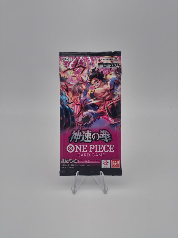 A Fist of Divine Speed OP11 Booster - One Piece Card Game