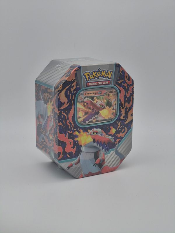 Paldea Partners Skeledirge EX Tin Box 2023 - Pokemon