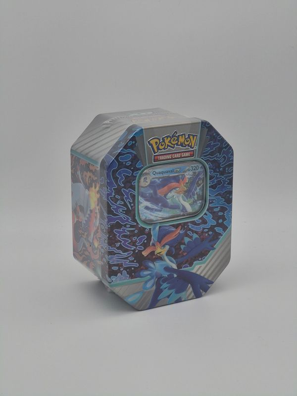 Paldea Partners Quaquaval EX Tin Box 2023 - Pokemon