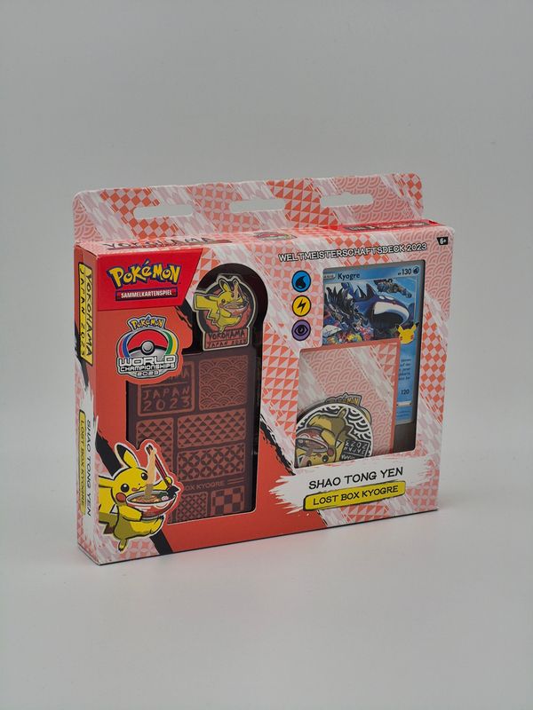 World Championship Deck 2023 Lost Box Kyogre Shao Tong Yen - Pokemon
