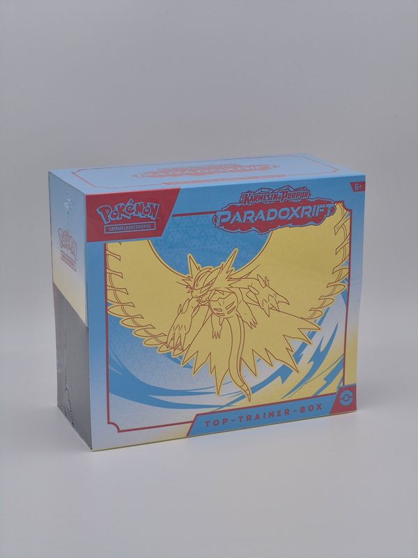 KP04 Paradoxriftt Top Trainer Box - Donnersichel  - Pokemon